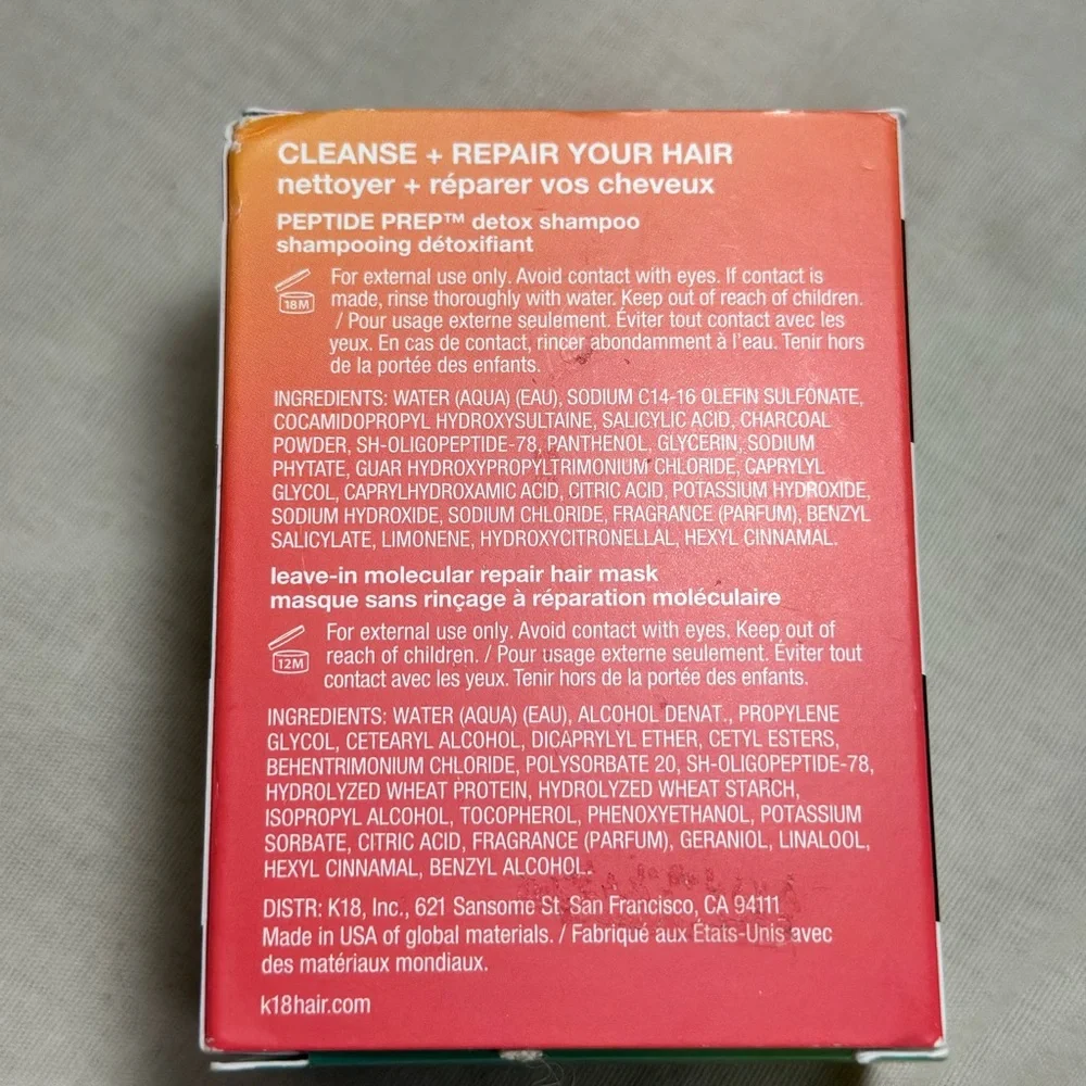 K18 Peptide Prep Detox Shampoo - Picture 2 of 3